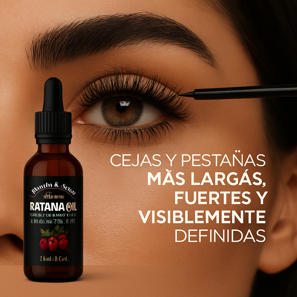 Aceite de batana para el crecimiento del cabello, pestañas, cejas y barba