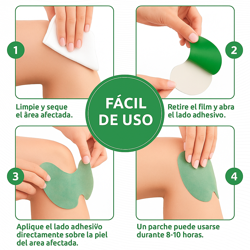Set de 10 Parches para la Rodilla Knee Patch