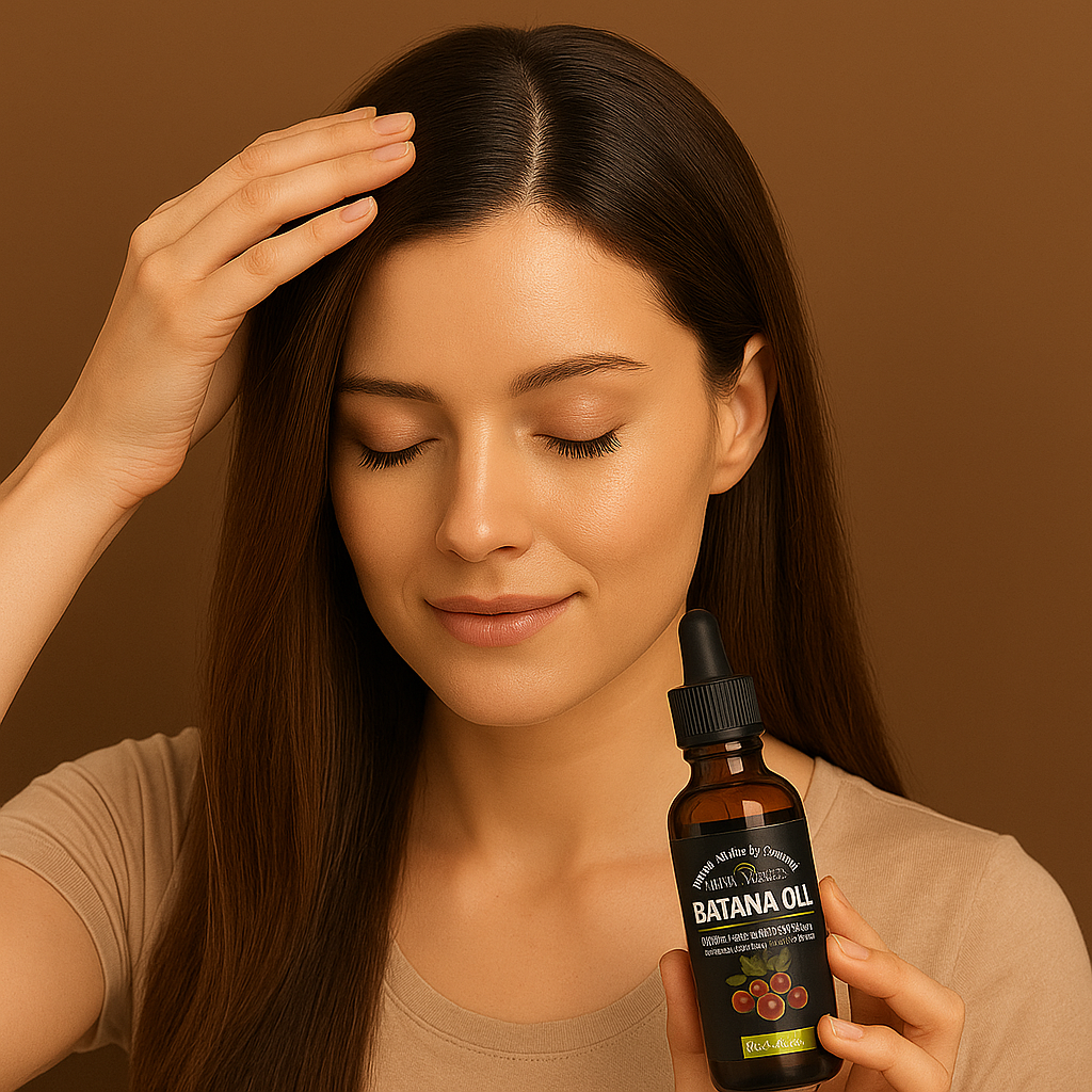 Aceite de batana para el crecimiento del cabello, pestañas, cejas y barba